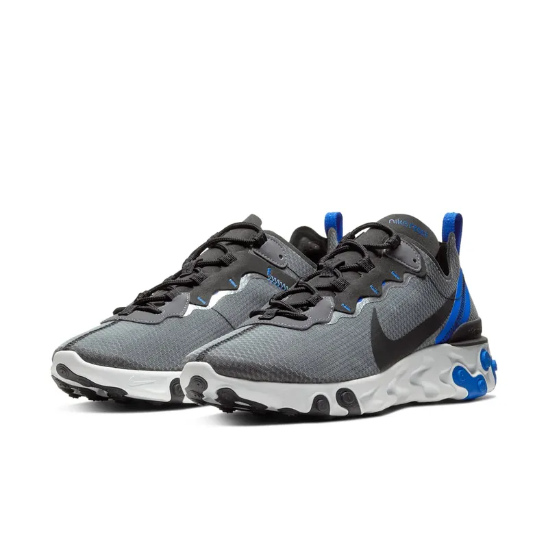 Nike React Element 55 SE Black Racer Blue Black/Racer Blue (CI3831-003)