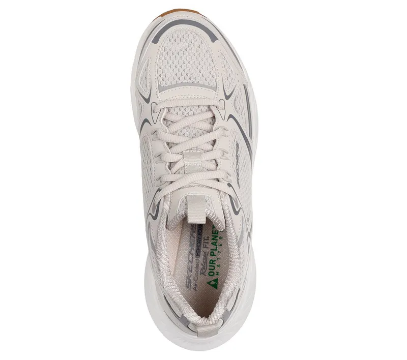 Skechers Relaxed Fit: Edgeride – Silver Eclipse – Natuurlijk – “Grey” (150475 NAT)
