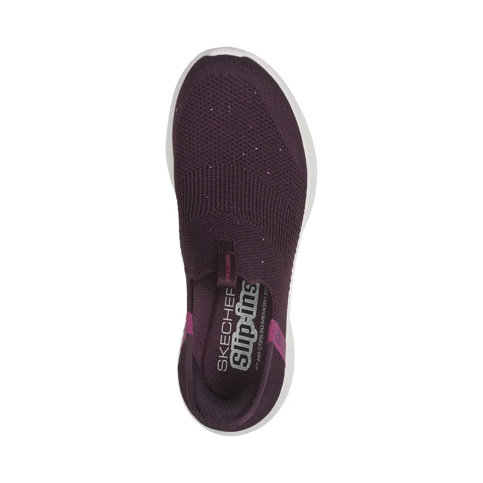 Skechers Slip-ins: Ultra Flex 3.0 – Shiny Night – Wijn (149594 WINE)