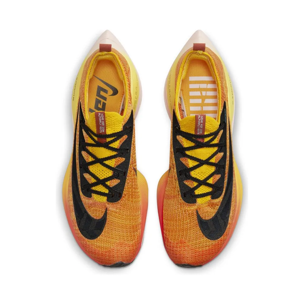 Nike Air Zoom Alphafly NEXT% Flyknit Ekiden Road Racing Yellow (DO2407-728)