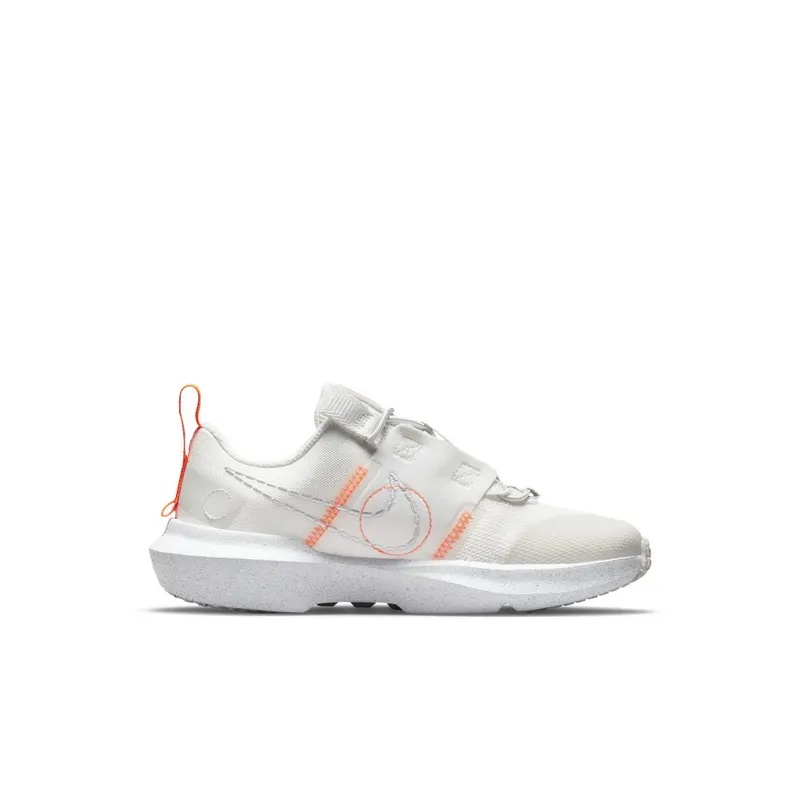 Nike Crater Impact Younger Kids’ White 50% Sustainable Materials (DB3552-100)