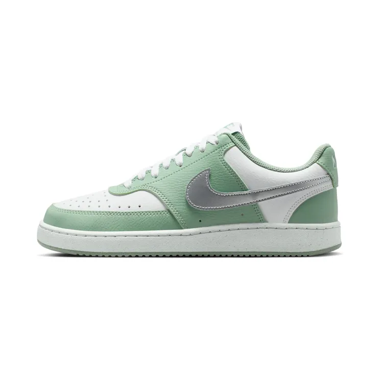 Nike Court Vision Low Next Nature Steam White Metallic Silver (DH3158-014)