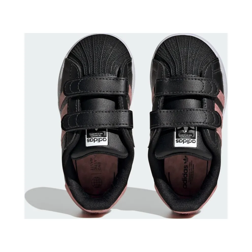 adidas Superstar Comfort Closure Kids Core Black / Core Black / Gold Metallic (ID7265)