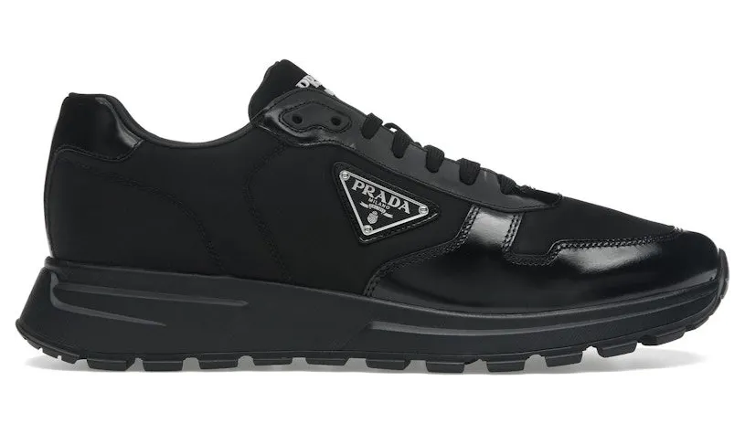Prada PRAX 01 Sneakers Re-Nylon Brushed Leather Black (2EE369_3LF5_F0632_F_G000)
