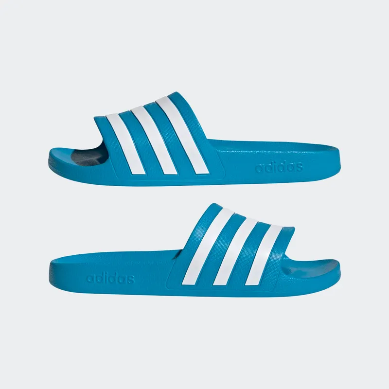 Adidas Adilette Aqua Slides Solar Blue / Cloud White / Solar Blue (FY8047)
