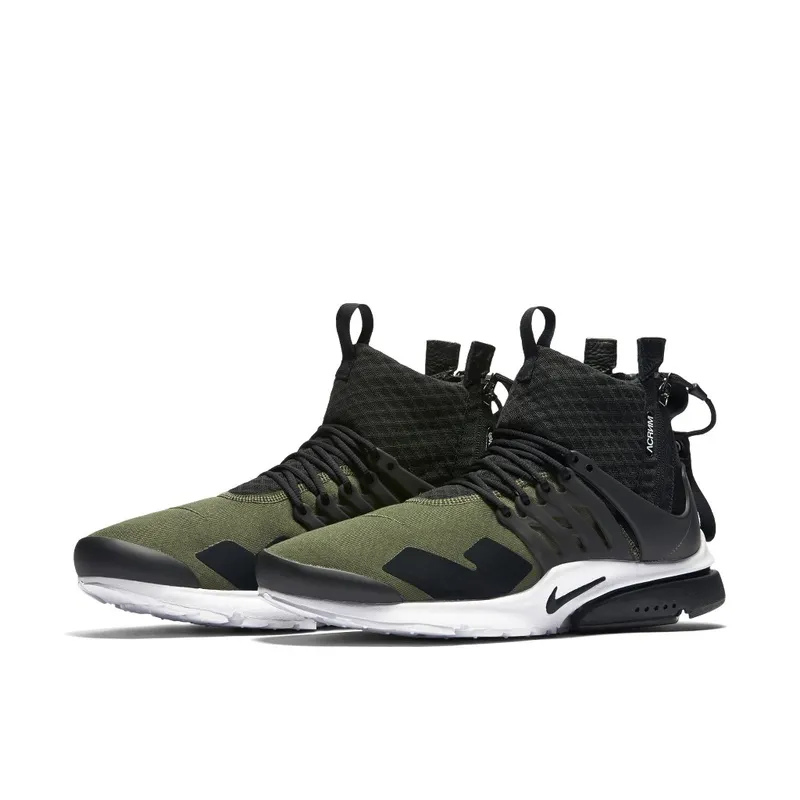 Nike Air Presto Acronym Olive Medium Olive/Dust-Black (844672-200)