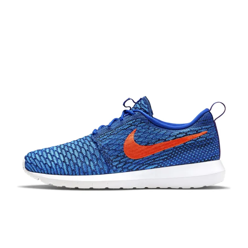 Nike Roshe Run Flyknit Game Royal Bright Crimson Game Royal/Bright Crimson (677243-401)