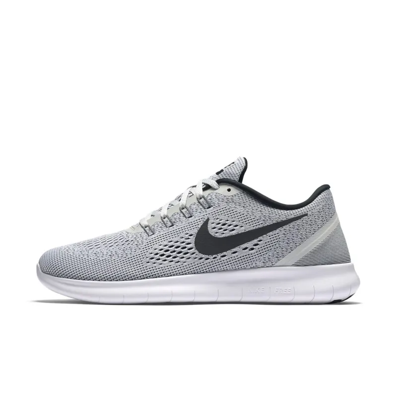 Nike  Free RN White/Black-Pure Platinum White/Black-Pure Platinum (831508-101)