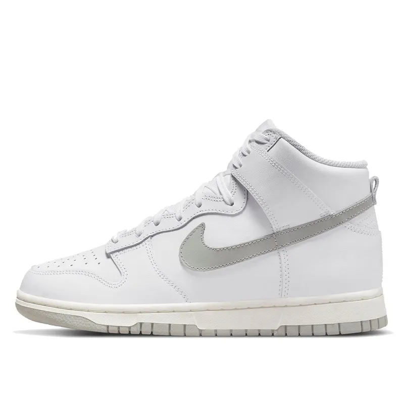 Nike Dunk High Neutral Grey – “White / Neutral Grey” (DD1869-111)