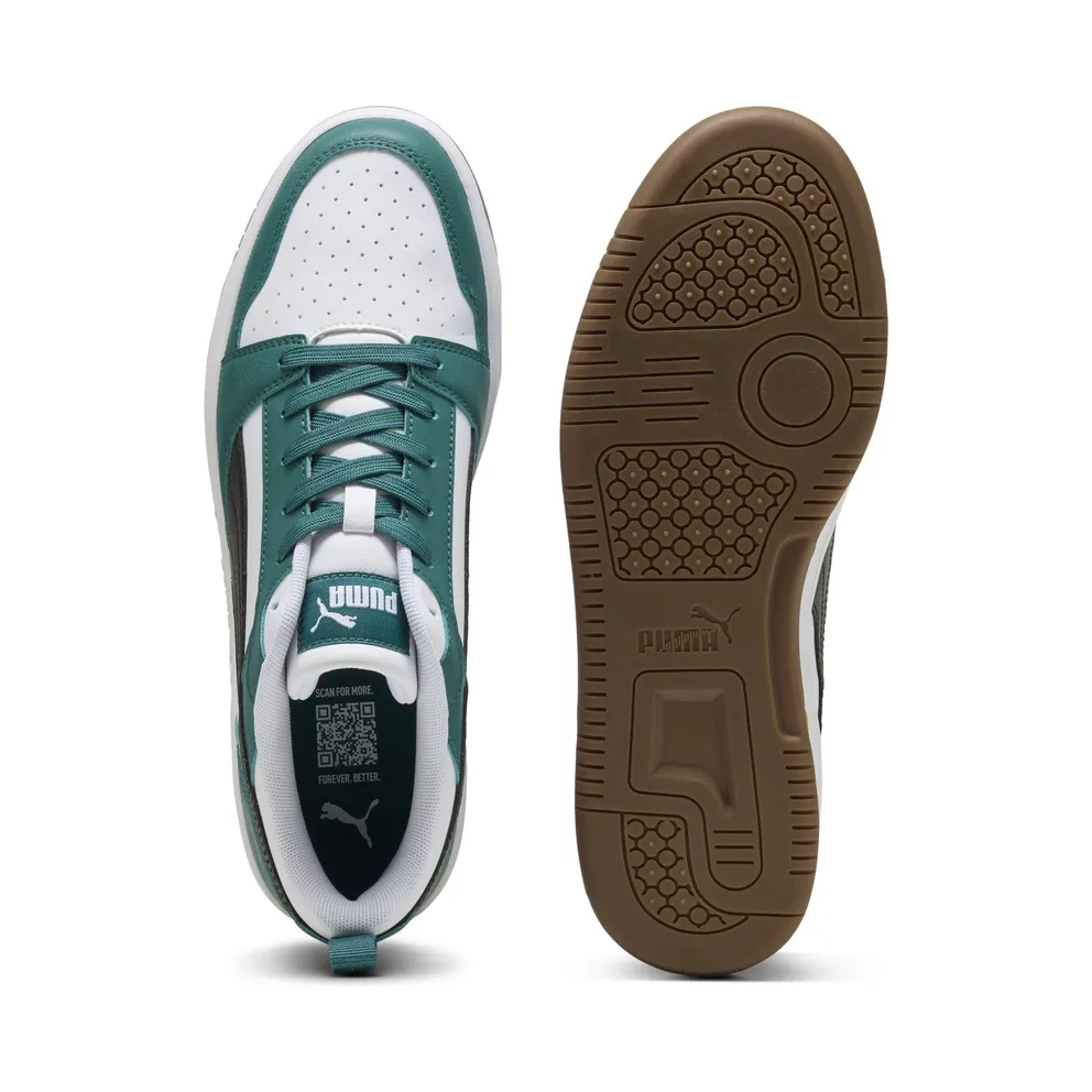 Puma Rebound V6 Low “Emerald Ice / Puma Black / Puma White” (392328_60)