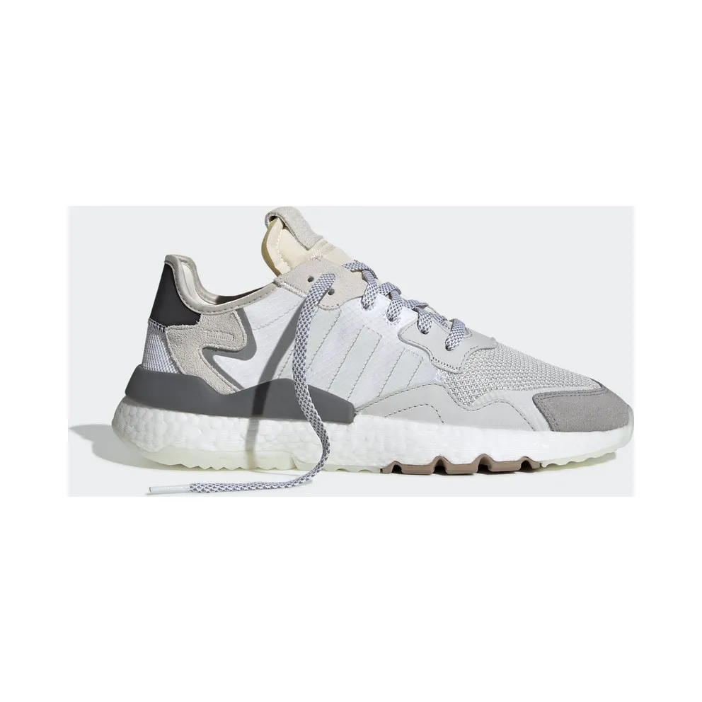 adidas Nite Jogger White Grey Footwear White/Crystal White/Core Black (CG5950)