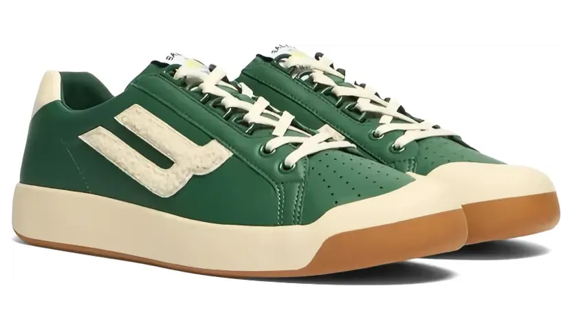 Bally Tennis Collection sneakers met logopatch – Groen (WK00DGVT012)