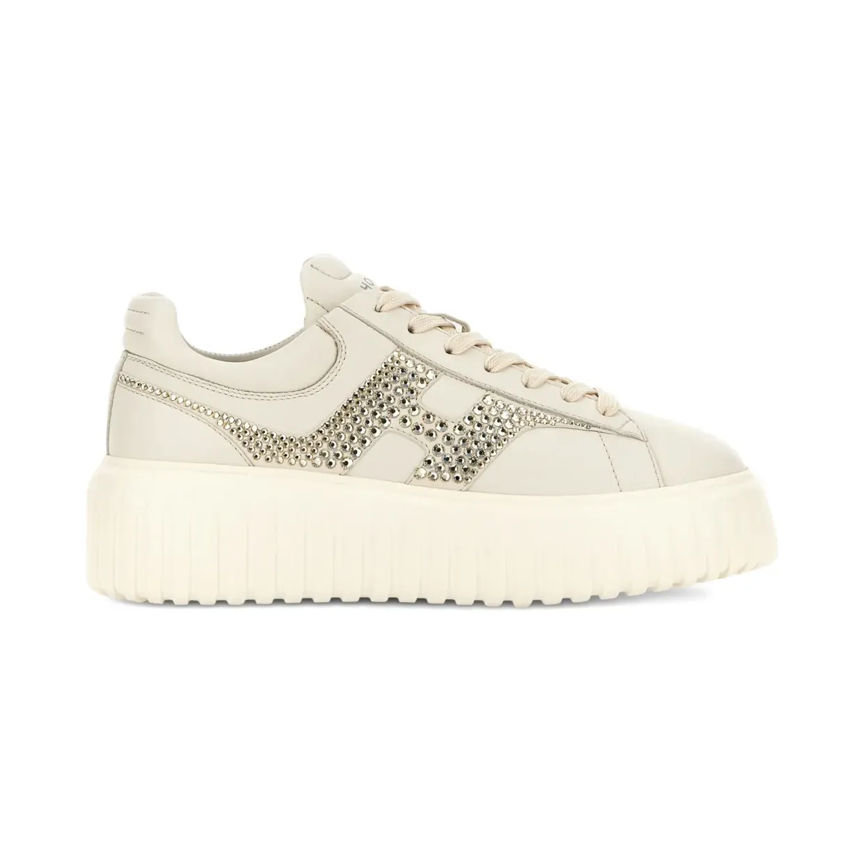 Hogan H-Stripes sneakers – Beige (HXW6450FO60N4O)
