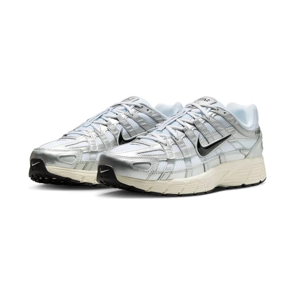 Nike P-6000 (white / black / metallic silver / flt silver) – CD6404-105