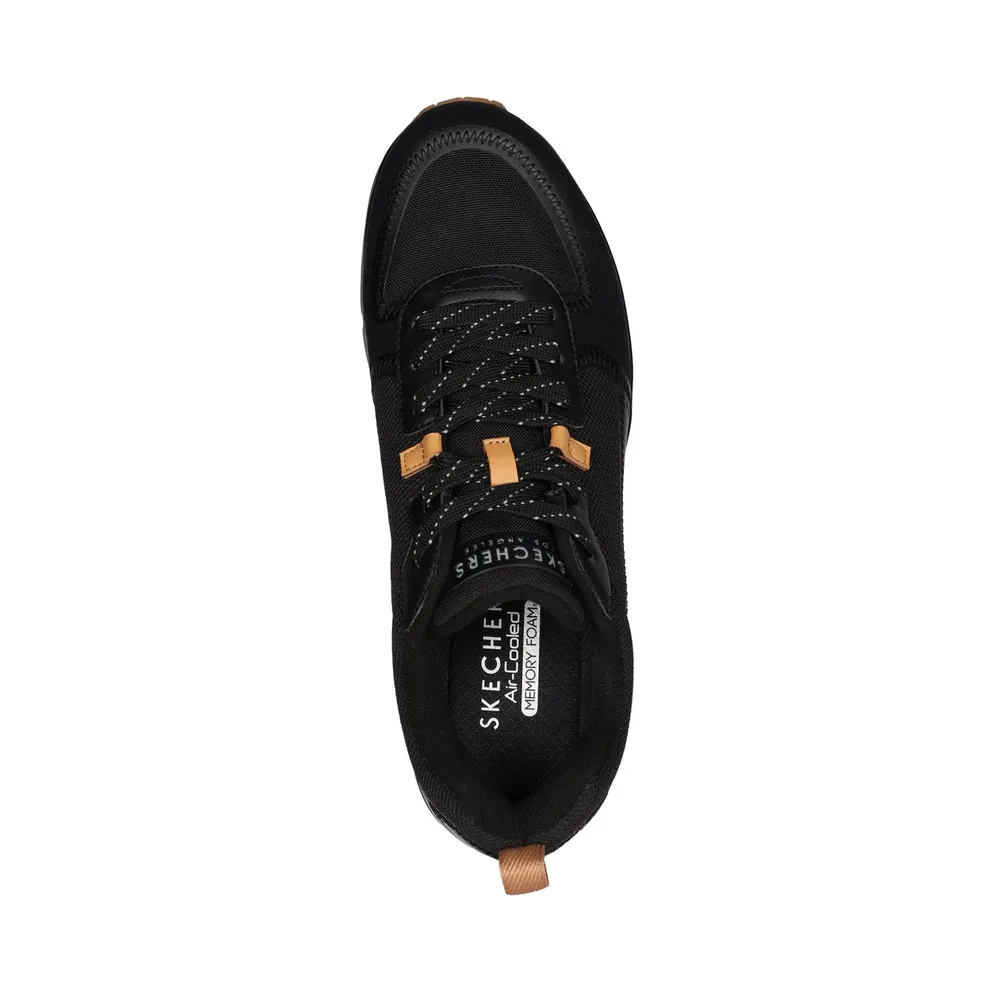 Skechers Uno – Layover Sneaker Black