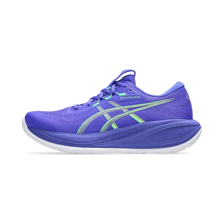 ASICS GEL-CUMULUS 28 “Cobalt Burst / Illuminate Green” (1011C143-401)