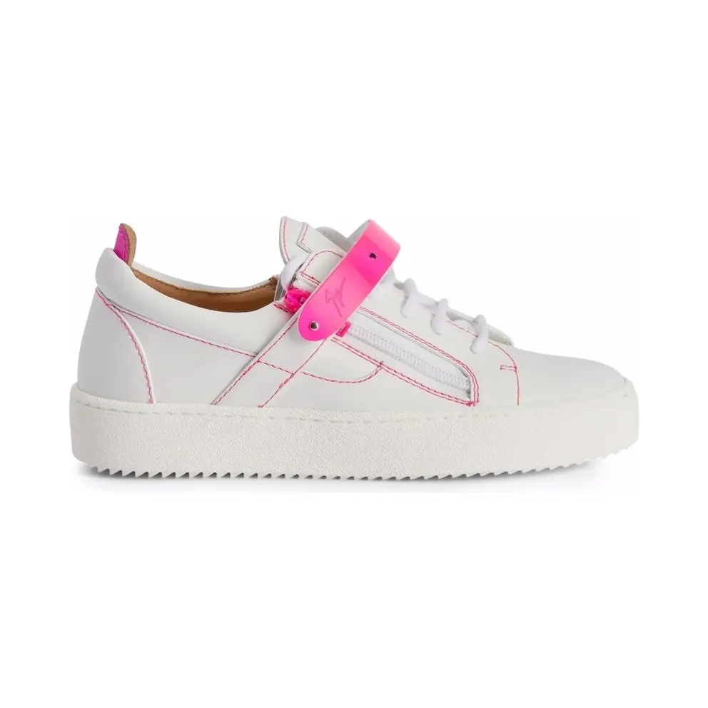 Giuseppe Zanotti Coby mit Klettverschluss – White (RS20034001)