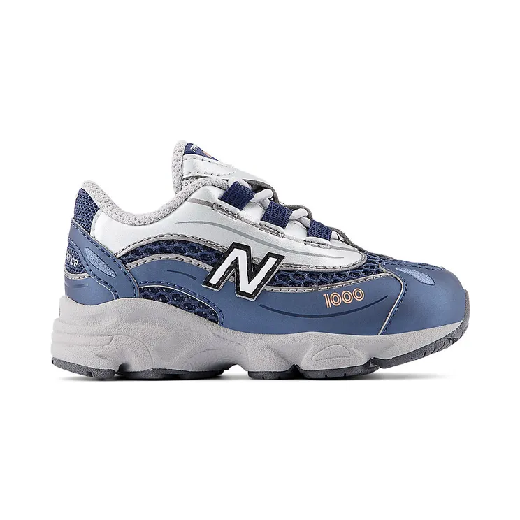 New Balance 1000 Bungee Lace Vintage Indigo Light Silver Metallic (IV1000PK)