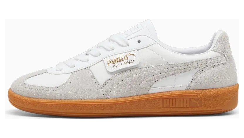 Puma Palermo – “White Glacial Grey Gum” (396464-12)