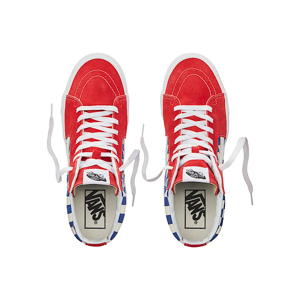 Vans Sk8-Hi BMX Checkerboard True Blue Red True Blue/Red (VN0A38GEU8H)