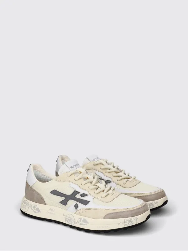 Premiata Nous Suede and Mesh Beige (NOUS8064)