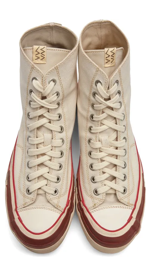 Visvim Black Skagway G. Hi Pattern Sneakers (121201001002) (5)