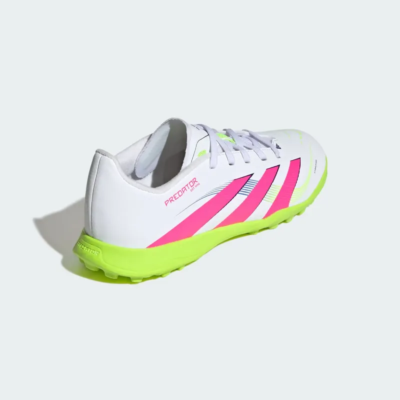 adidas Predator League Turf Cloud White Lucid Pink Lucid Lemon (ID3801)