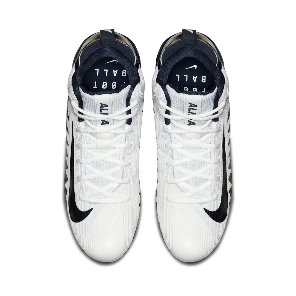 Nike Alpha Menace Pro Mid White Navy (871451-155)