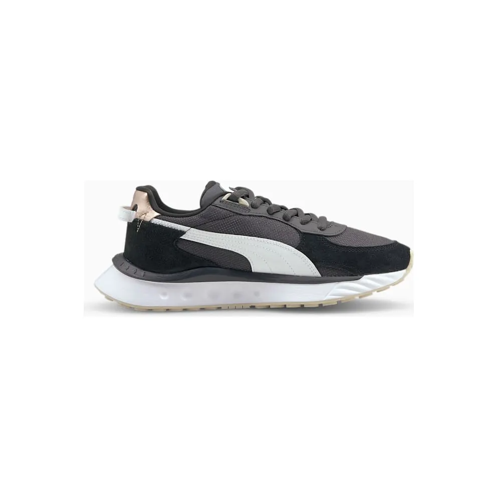 Puma Wild Rider Soft Metal Damen Sneaker weiß (381900-02)
