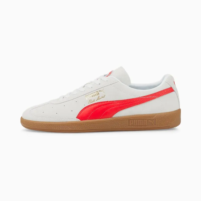 Vlado Stenzel PUMA Legends Men’ White/High Risk Red/Gum (384252-01)