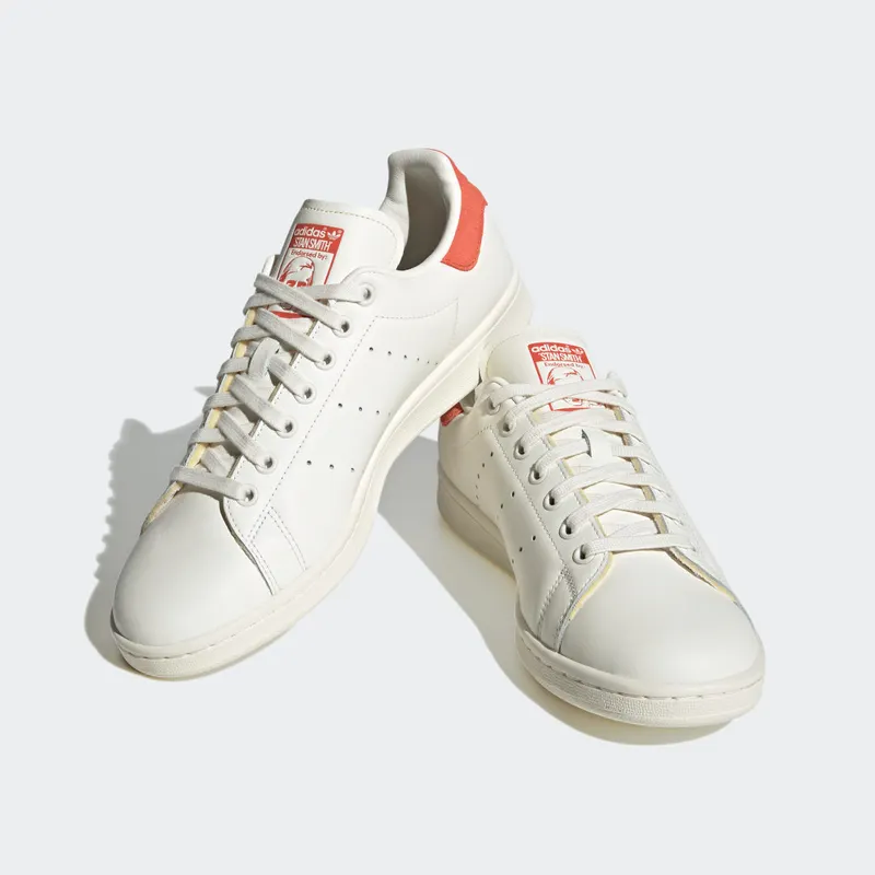 Adidas Stan Smith Core White / Off White / Preloved Red (HQ6816)