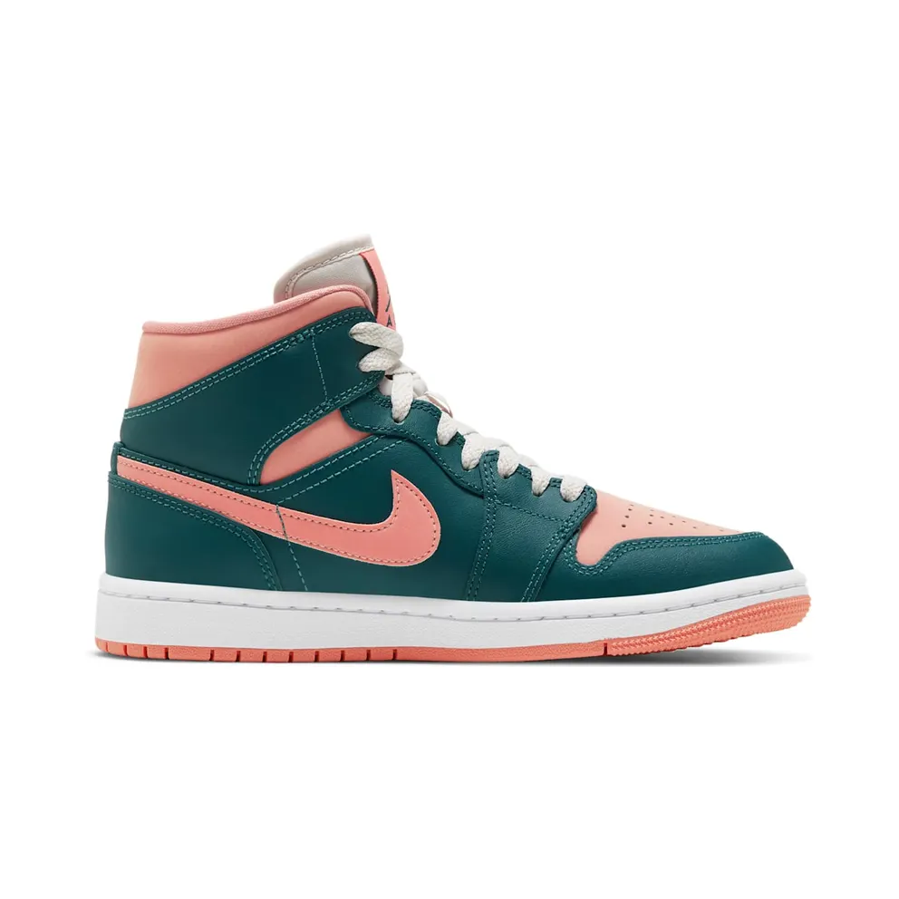 Jordan 1 Mid Dark Teal Green (W) (BQ6472-308)