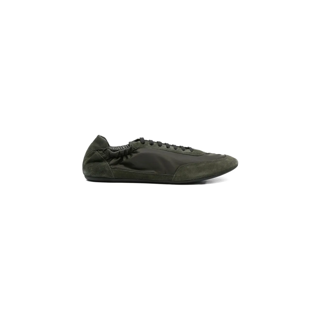 Prada Collapse Re-Nylon and Suede Elasticized “Green” (2EG479 F G001 D7C F0334)