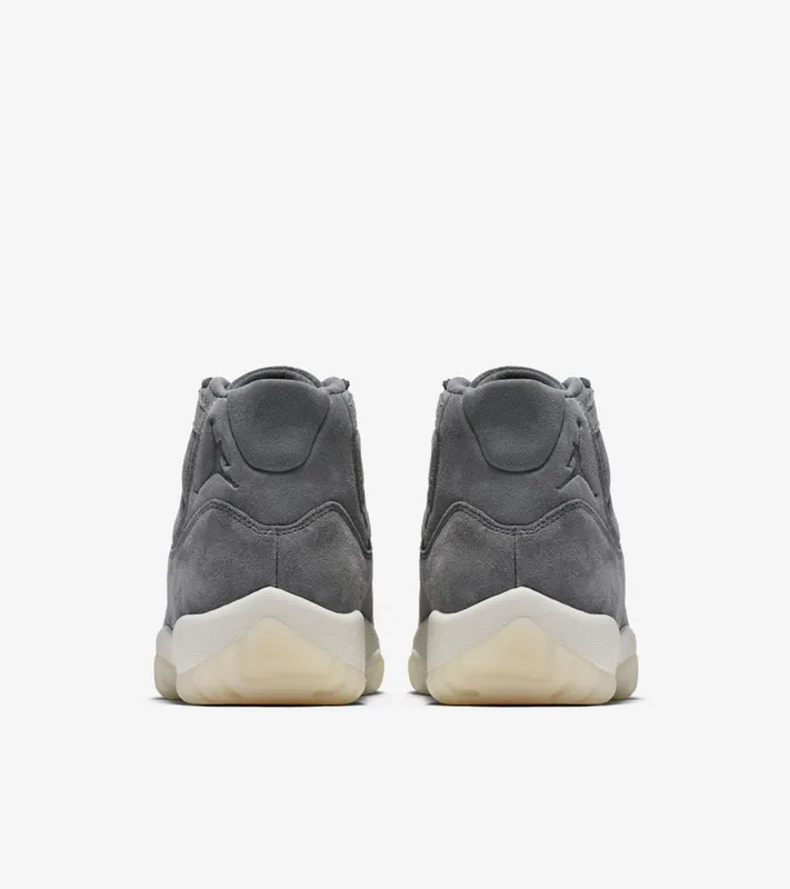 Jordan 11 Retro Pinnacle Grey Suede Cool Grey/Sail (914433-003)