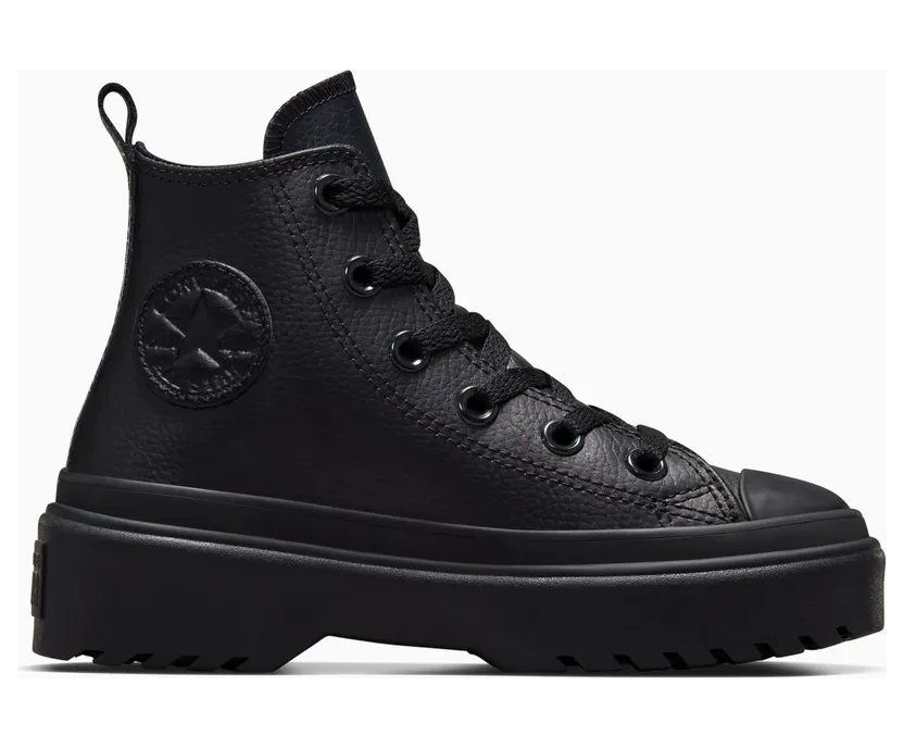 Converse Chuck Taylor All Star Lugged Lift Platform Leather Black/black/black