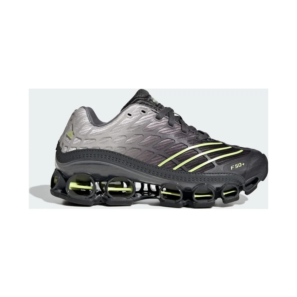 Adidas MEGARIDE F50 Schuhe Core Black / Frozen Lemon / Grey Six (KK2480)