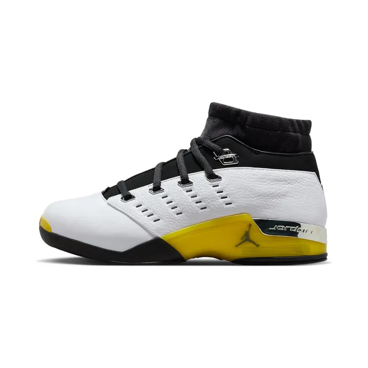 Air Jordan 17 Low “White / Black / Chrome / Lightning” (FJ0395-100)