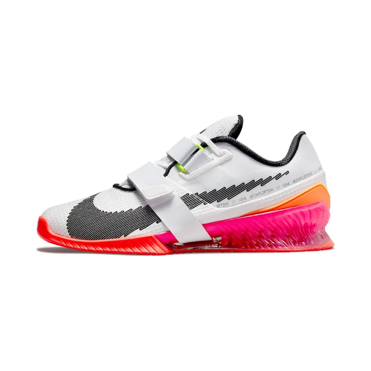 Nike Romaleos 4 SE “White / Bright Crimson / Pink Blast / Black” (DJ4487-121)
