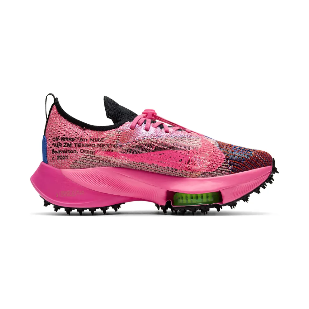 Nike x Off-White Air Zoom Tempo NEXT% Racer Blue Pink Glow (2021) (CV0697-400)