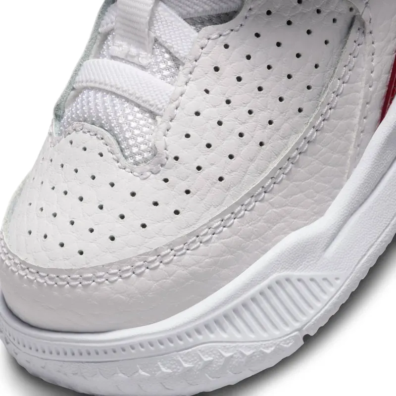 Jordan Max Aura 5 White Varsity Red Wolf Grey Black (DZ4355-101)
