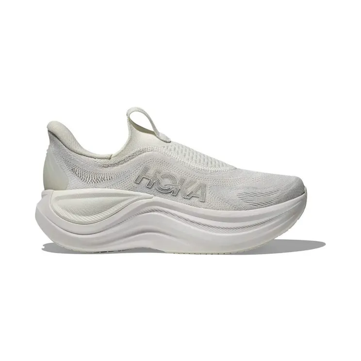 Hoka One Skyward Laceless White (1168877-WWH)