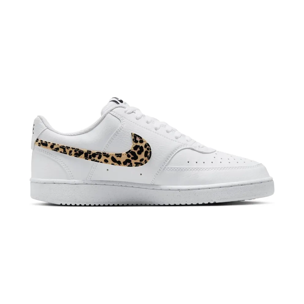Nike Court Vision Low SE White Leopard Swoosh (IM7646-100)