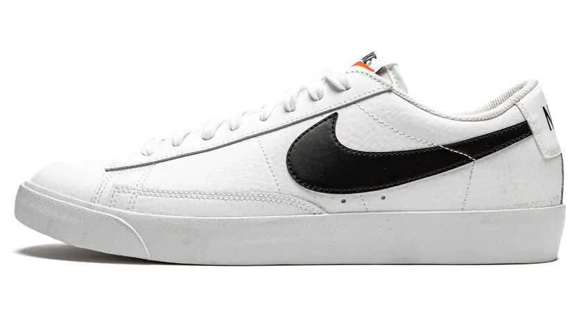 Nike Blazer Low Leather ‘Black Swoosh’ (CZ1089-100)