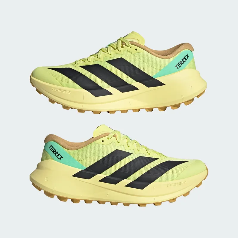 Adidas Terrex Agravic SL Trailrunningschoenen Frozen Lemon / Core Black / Pulse Mint (KH8795)