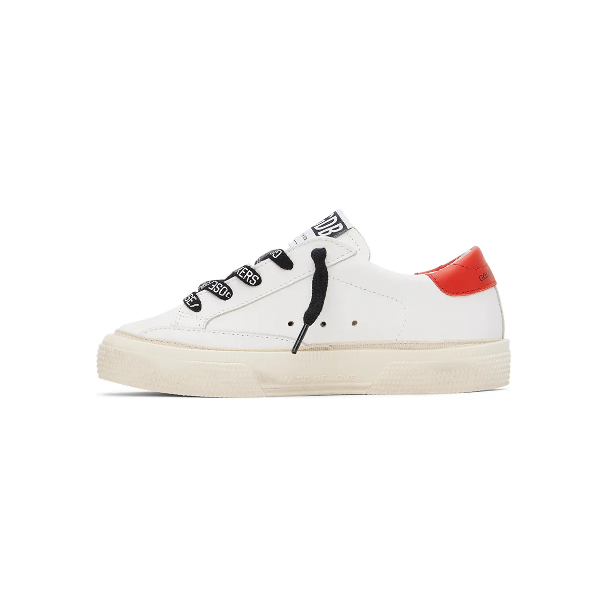 Golden Goose Kids White & Green Camo May Sneakers (GYF00112.F002814.10969) (3)