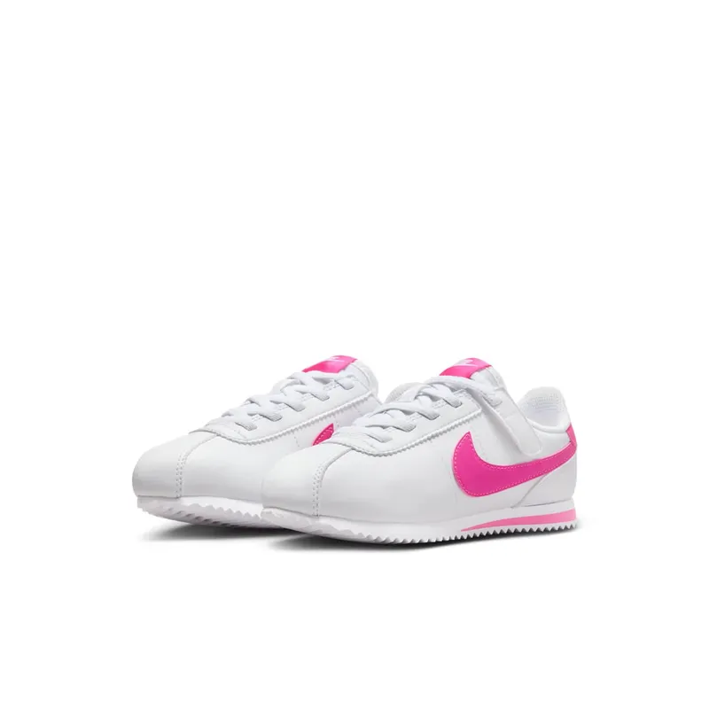 Nike Cortez EasyOn PS “White Laser Fuchsia” (DM0951-104)