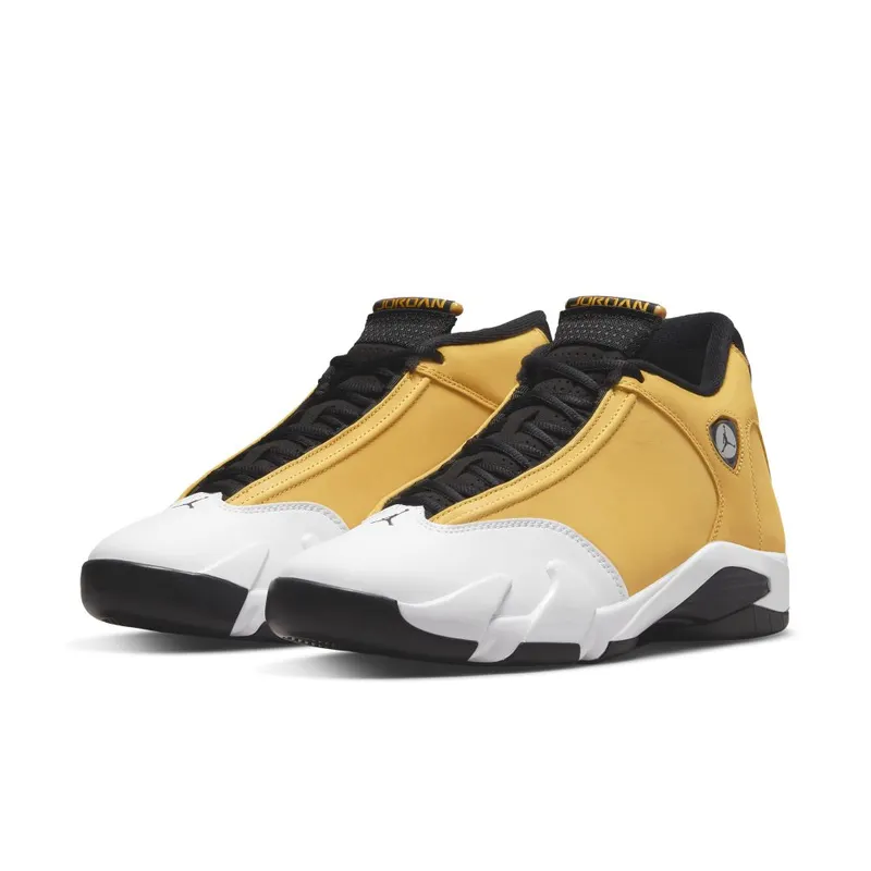 Air Jordan 14 Retro Light Ginger/White/Black (487471-701)