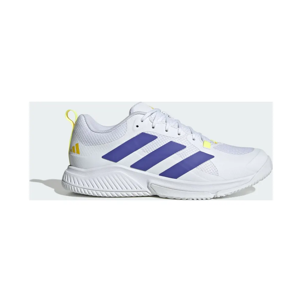 Adidas Court Team Bounce 2.0 Cloud White / Solar Purple / Solar Lemon (KJ9649)