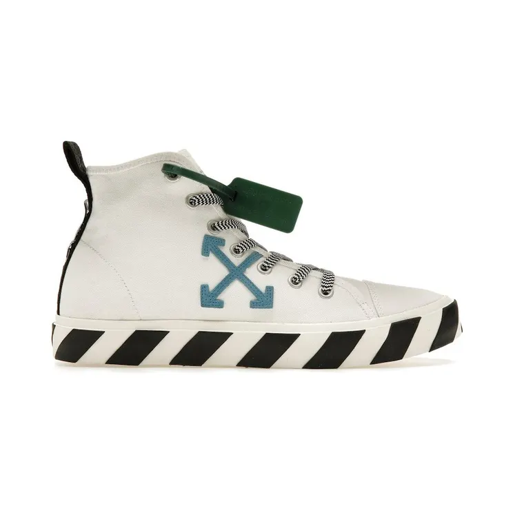 OFF-WHITE Vulc Mid White Blue (OMIA119S22FAB0010145)