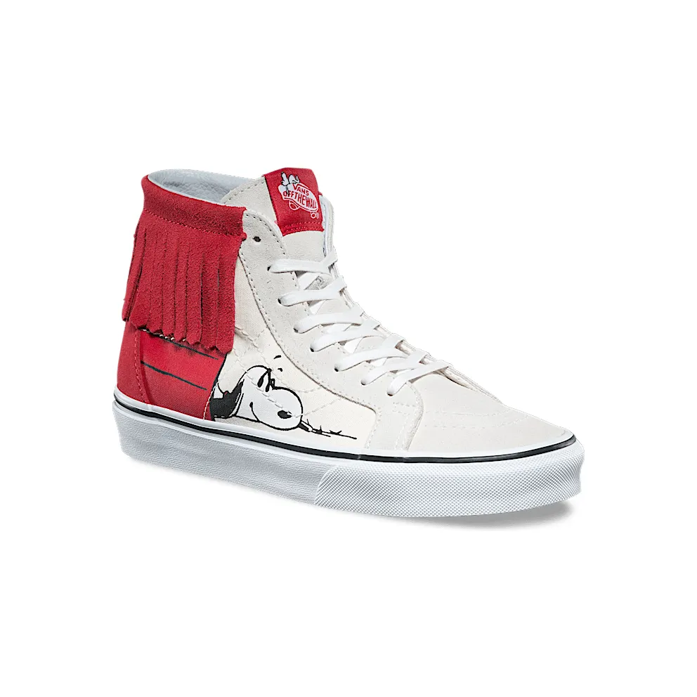 Vans Sk8-Hi Moc Peanuts Dog House Dog House/Bone (VN0A344LOQT)